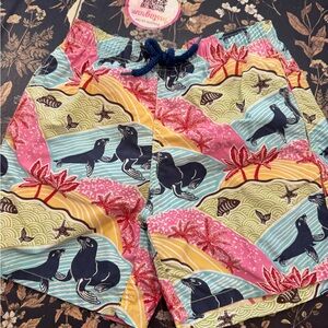 Vilebrequin Kids Sea Life Print Swim Shorts - Multicolor 12